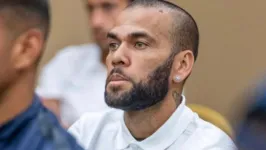 Daniel Alves está preso em Barcelona desde 20 de janeiro por acusação de "agressão sexual"  contra uma jovem espanhola.