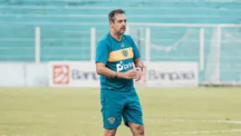 Marquinhos Santos garante que o time bicolor vai evoluir e melhorar desempenho na Série C.