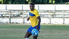 O volante Jacy Maranhão é um dos jogadores que se recuperam de contusão no DM do Paysandu.