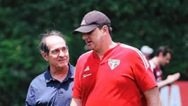 Muricy Ramalho é coordenador de futebol do São Paulo desde 2021.