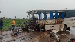 Peritos identificaram os problemas sérios na barra de direção do micro-ônibus.