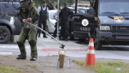 A Polícia Federal foi acionada para verificar a ameaça