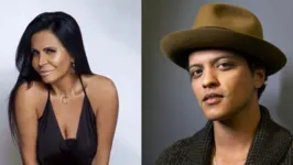 Gretchen e  Bruno Mars