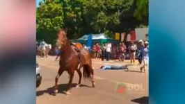Mulher fica em estado grave após cair do cavalo durante cavalgada em Guaraí