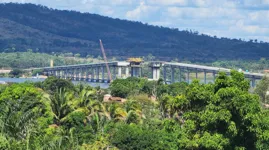 Ponte que liga São Geraldo do Araguaia (PA) a Xambioá (TO) vai agilizar logística entre os estados