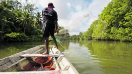 Pará possui em sua zona costeira 47 municípios, com 12 Resex , onde comunidades dependem do extrativismo, como a pesca artesanal