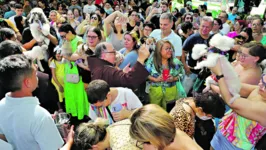 Cães, gatos e outros pets receberam a bênção