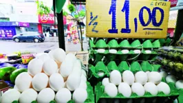Segundo o Dieese, os ovos foram vendidos com preços estáveis nos supermercados e feiras em junho