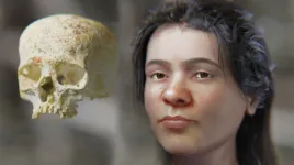 Aproximação facial de mulher da Idade do Bronze morta há mais de 4 mil anos