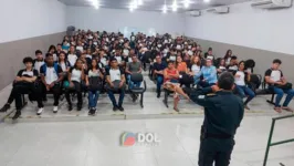 Alunos, docentes e técnicos conheceram o Escola Segura das secretarias estaduais de Educação e de Segurança Pública