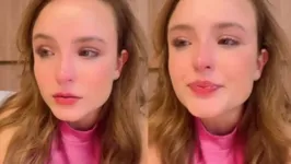 Larissa Manoela compartilhou nos Stories uma mensagem sobre os novos caminhos