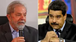 Presidente Lula e o presidente venezuelano,  Nicolás Maduro