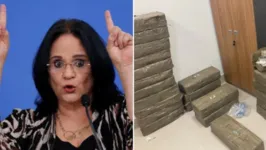 A PF desmentiu a senadora Damares sobre caso de avião com drogas