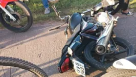 Acidente ocorreu no início da manhã. Motociclista morreu no local.