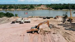 Duas equipes farão as perfurações, sendo uma na área de dentro do rio e outra na parte de fora