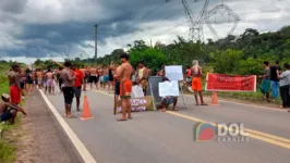 Indígenas bloqueia em dois pontos a BR-222, no sudeste do Pará