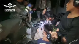 Imagem ilustrativa da notícia Veja o vídeo do momento do resgate das crianças na Colômbia
