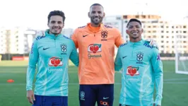 Trio palmeirense está novamente convocado