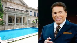 Silvio Santos é dono de uma luxuosa mansão no Morumbi em São Paulo