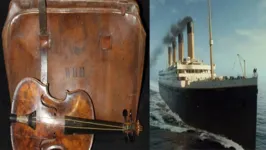 Itens recuperados do Titanic