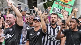 Torcida do Fogão ficou na bronca