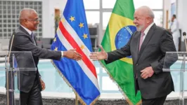 Lula se encontrou com o presidente de Cabo Verde, José Maria Neves