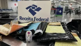 A droga é avaliada em R$ 4.269.000, de acordo com a Receita Federal