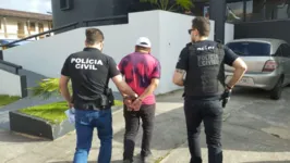 O acusado foi preso em Salinópolis