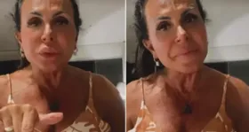 Gretchen rebateu após ter a imagem exposta pela "Doutora Pepeca".