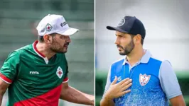 Os técnicos Júlio César Leal e Mathaus Sodré comandam as boas campanhas de Tuna e Águia de Marabá, respectivamente.