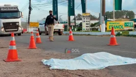 Acidente foi registrado no final da tarde desta quinta-feira (13)