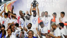 Betão, Axel e a taça de campeão paraense estarão no shopping