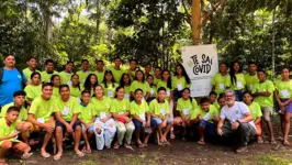 Grupo focal do projeto “Te Sai Covid” em Gurupá, Marajó