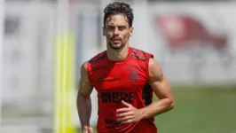 Rodrigo Caio não vem sendo utilizado por Jorge Sampaoli e pode deixar o Ninho do Urubu na janela de tranferência do meio do ano.