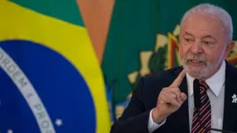 O presidente Luiz Inácio Lula da Silva (PT)