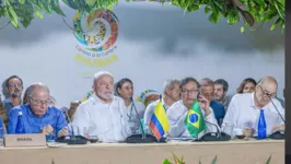 Lula participou da Reunião Técnico-Científica da Amazônia, realizada na cidade de Letícia, na Colômbia