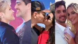 Famosos usaram as redes sociais e declararam o seu amor.