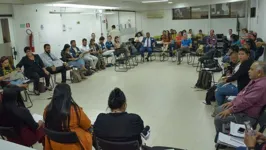 Indígenas se reuniram e cobraram mais participação em evento.