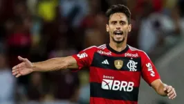 O zagueiro Rodrigo Caio não está nos planos da diretoria do Flamengo para a temporada 2024.