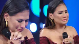 Cantora ficou emocionada com homenagem