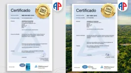 Imagem ilustrativa da notícia AP recebe certificações ISO 9001:2015 e ISO 14001:2015