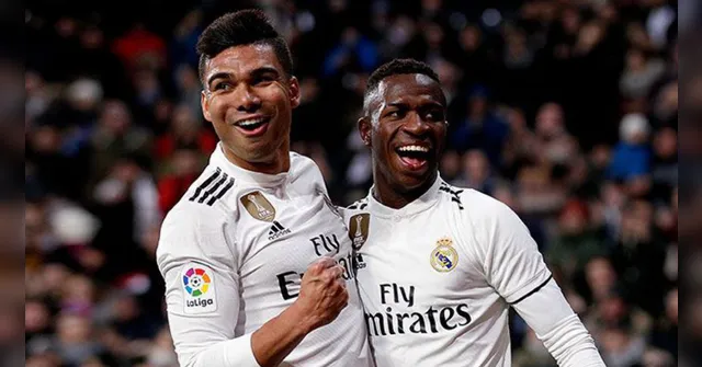 Imagem ilustrativa da notícia Casemiro fala sobre saída de Vini jR. do Real: "fico feliz"