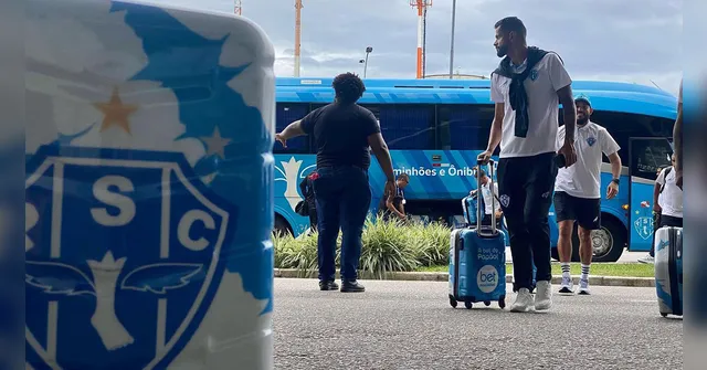 Imagem ilustrativa da notícia Vídeo: Paysandu embarca em busca de pontos na Série C