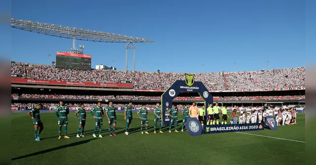 Imagem ilustrativa da notícia Palmeiras vence São Paulo e segue na cola do Botafogo