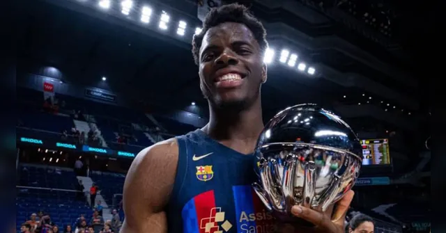 Imagem ilustrativa da notícia Jogador do Barcelona sofre racismo em jogo de basquete