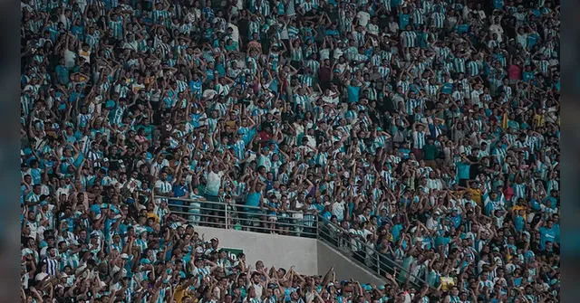 Imagem ilustrativa da notícia Torcida do Paysandu vence Re-Pa também nas arquibancadas