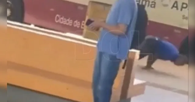 Imagem ilustrativa da notícia Motorista viraliza após dançar break no terminal da UFPA