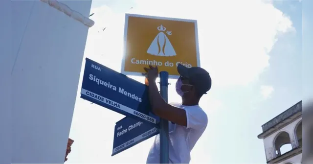 Imagem ilustrativa da notícia Prefeitura faz identificação do trajeto oficial do Círio 