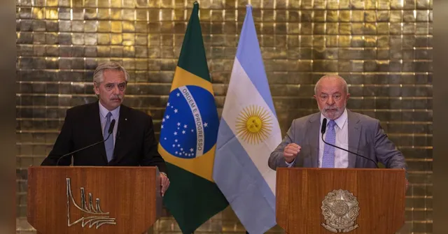 Imagem ilustrativa da notícia Lula recebe presidente da Argentina nesta segunda-feira