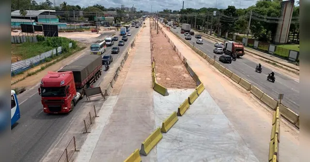 Imagem ilustrativa da notícia Trânsito na BR será desviado para montagem de passarela